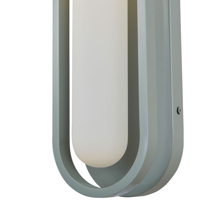 Abra Lighting Siren 1 Light Marine Wall Light/Frost, Silica
