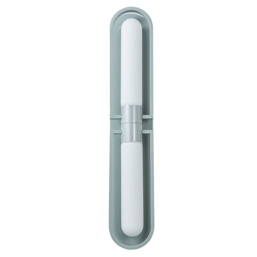 Abra Lighting Siren 2 Light Marine Wall Light/Frost, Silica