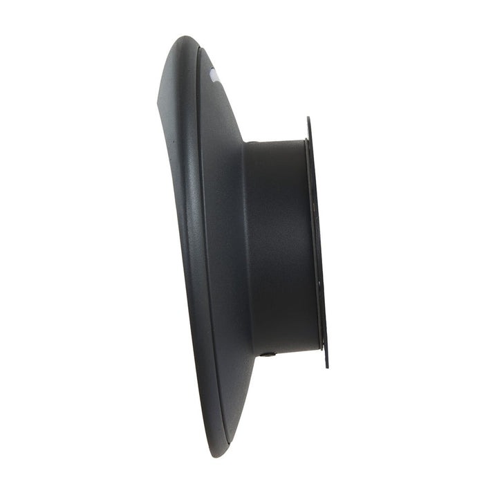 Abra Lighting Sol 1 Light Wet Location Wall Fixture, Black