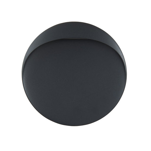 Abra Lighting Sol 1 Light Wet Location Wall Fixture, Black