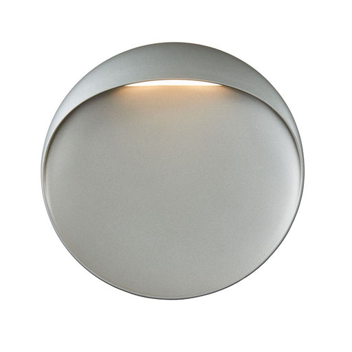 Abra Lighting Sol 1 Light Wet Location Wall Fixture, Silva - 50105ODW-SLV-SOL