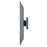 Abra Lighting Pauldron 1 Light 18" Reflective Wall Light, BK