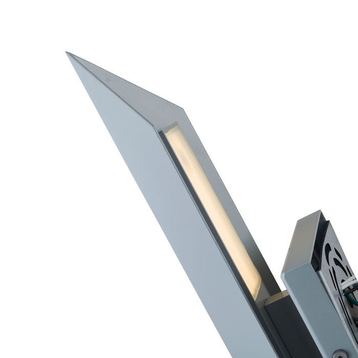 Abra Lighting Pauldron 18" Reflective Wall Light, Silica