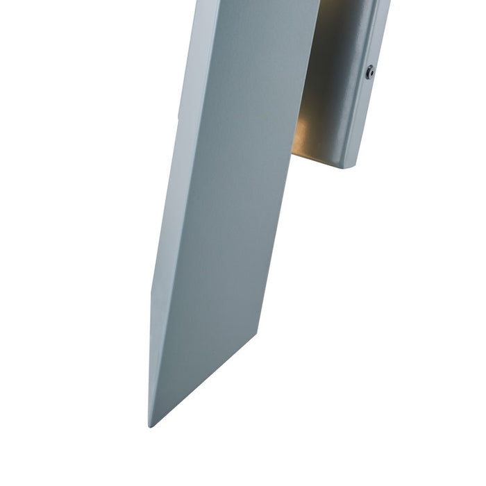 Abra Lighting Pauldron 18" Reflective Wall Light, Silica