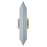 Abra Lighting Pauldron 18" Reflective Wall Light, Silica
