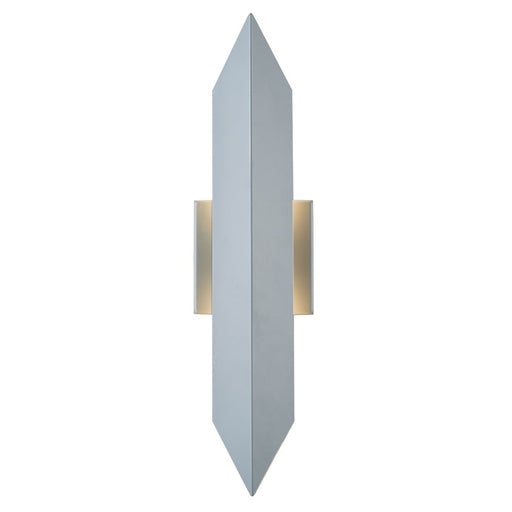 Abra Lighting Pauldron 18" Reflective Wall Light, Silica