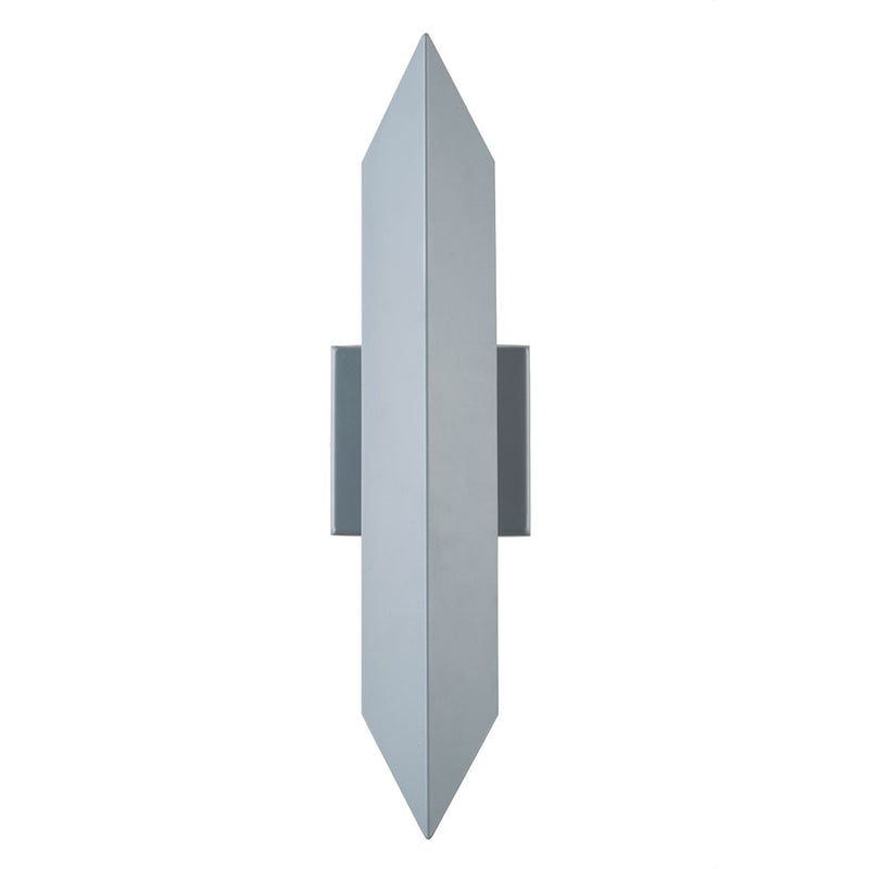 Abra Lighting Pauldron 18" Reflective Wall Light, Silica