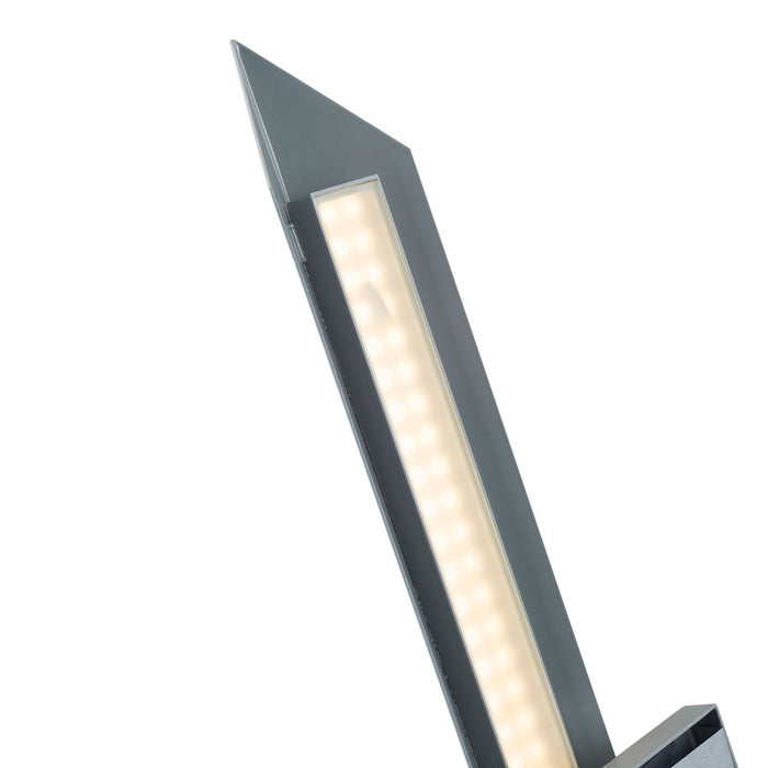 Abra Lighting Pauldron 30" Reflective Wall Light, Silica