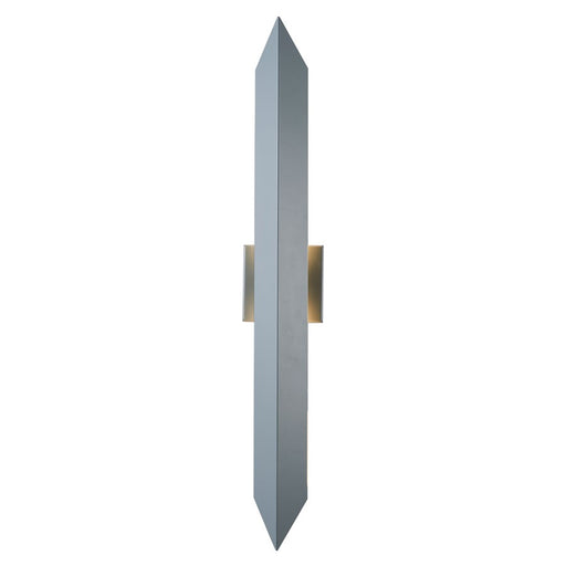Abra Lighting Pauldron 30" Reflective Wall Light, Silica