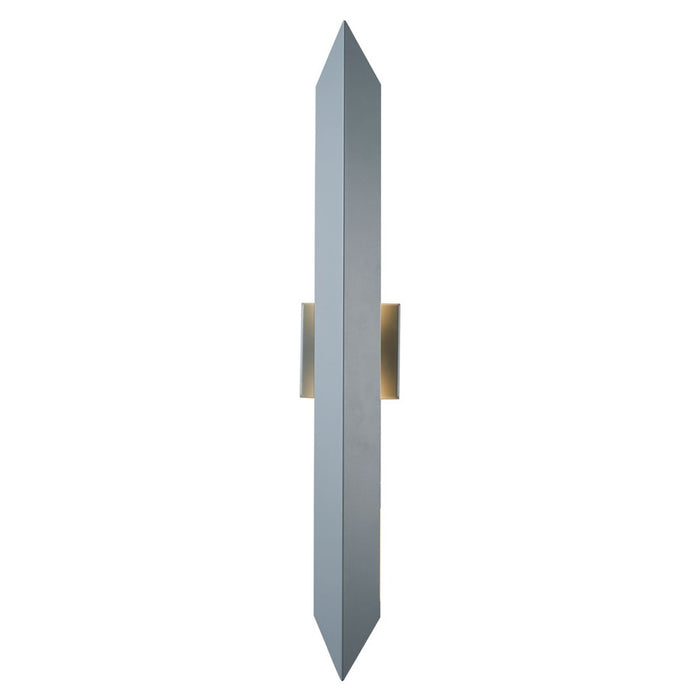 Abra Lighting Pauldron 30" Reflective Wall Light, Silica
