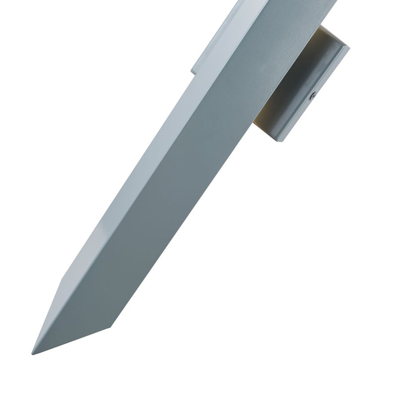 Abra Lighting Pauldron 30" Reflective Wall Light, Silica