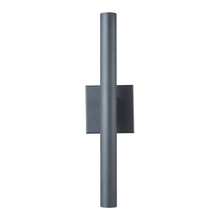 Abra Lighting Obelisk 18" Reflective Tube Wall Light, BK
