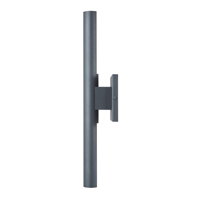 Abra Lighting Obelisk 18" Reflective Tube Wall Light, BK