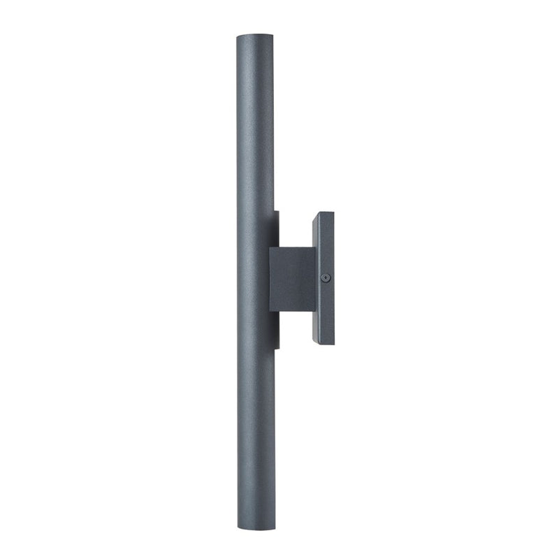 Abra Lighting Obelisk 18" Reflective Tube Wall Light, BK