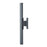Abra Lighting Obelisk 18" Reflective Tube Wall Light, BK