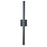 Abra Lighting Obelisk 30" Reflective Tube Wall Light, BK