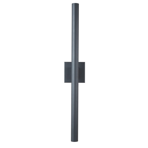 Abra Lighting Obelisk 30" Reflective Tube Wall Light, BK
