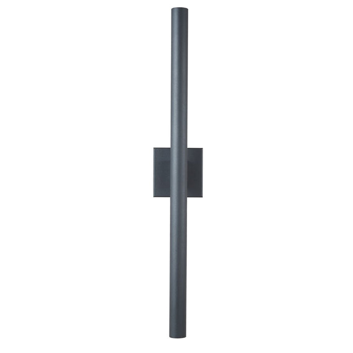 Abra Lighting Obelisk 30" Reflective Tube Wall Light, BK