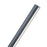 Abra Lighting Obelisk 30" Reflective Tube Wall Light, BK
