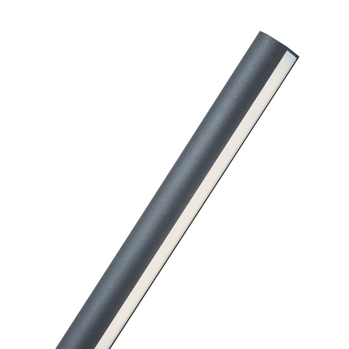 Abra Lighting Obelisk 30" Reflective Tube Wall Light, BK