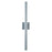 Abra Lighting Obelisk 30" Reflective Tube Light, Silica