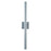 Abra Lighting Obelisk 30" Reflective Tube Light, Silica