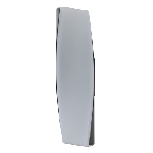 Abra Lighting Vortex 2 Light 15" Twirled Acrylic Wall Light, BK