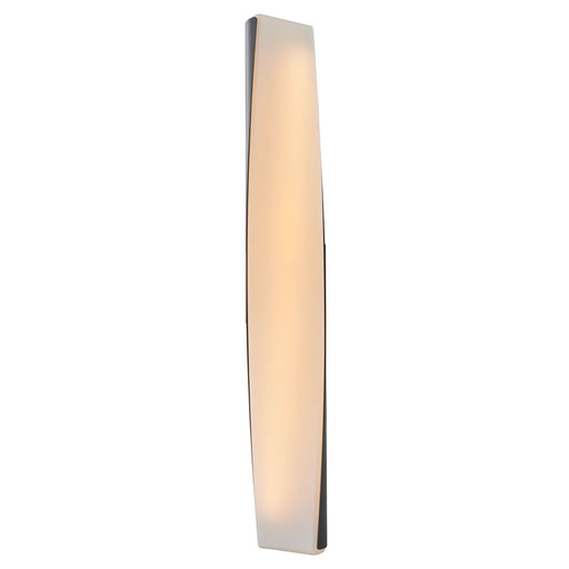 Abra Lighting Vortex 2 Light 28" Twirled Acrylic Wall Light, BK