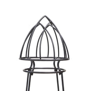 Achla Minar Pylon I 65.5in Wrought Iron Plant Trellis | Graphite Powdercoat | Garden Entryway & Vegetable Bed | 17.75 x 17.75 x 65.5 in | Model PYL-21