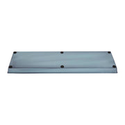 Achla Small Nantucket Blue Flower Box Tray, Pack of 2 | Galvanized Steel Planter Tray | Indoor & Outdoor Plant Drip Tray | 22 x 6 x 1 | Model TR-C-08NB-2
