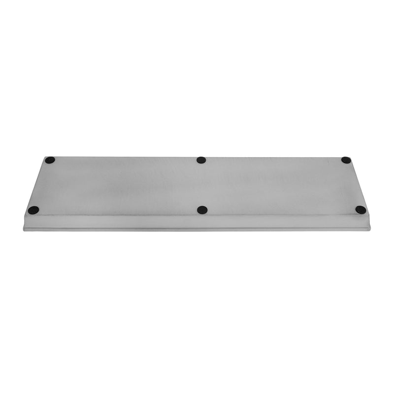 Achla Small Cape Cod White Flower Box Tray Pack of 2 | Galvanized Steel Planter Tray | Indoor & Outdoor Drip Protection | Model TR-C-08W-2