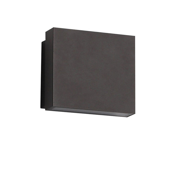 Avenue Outdoor 5" Sq. LED Up/Down Light Wall Sconce, Black