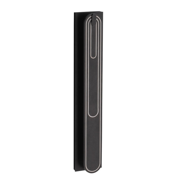 Avenue Lighting Outdoor 26"H 3-CCT LED Wall Sconce, Black