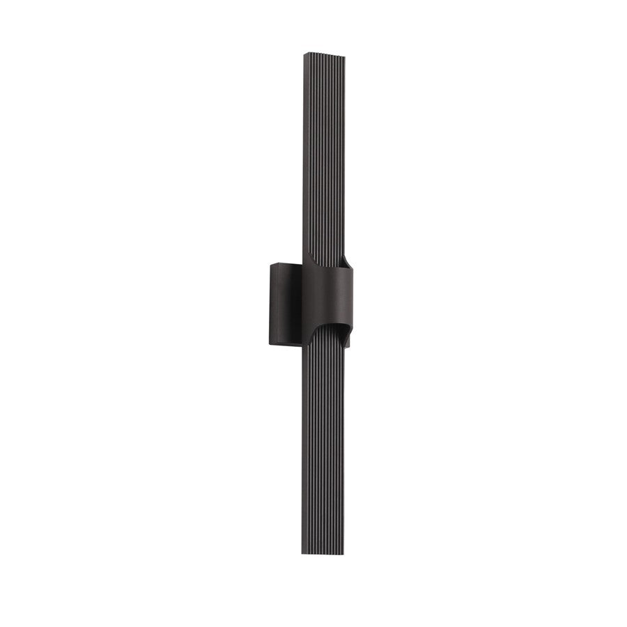 Avenue Lighting Outdoor 29"H 3-CCT LED Wall Sconce, Bronze