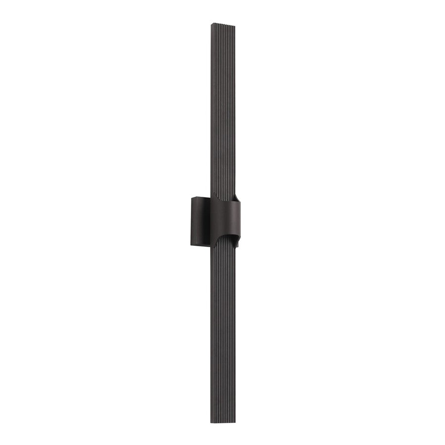 Avenue Lighting Outdoor 39"H 3-CCT LED Wall Sconce, Bronze