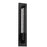 Avenue Outdoor 24"H 3-CCT LED Wall Sconce, Black/Crystal