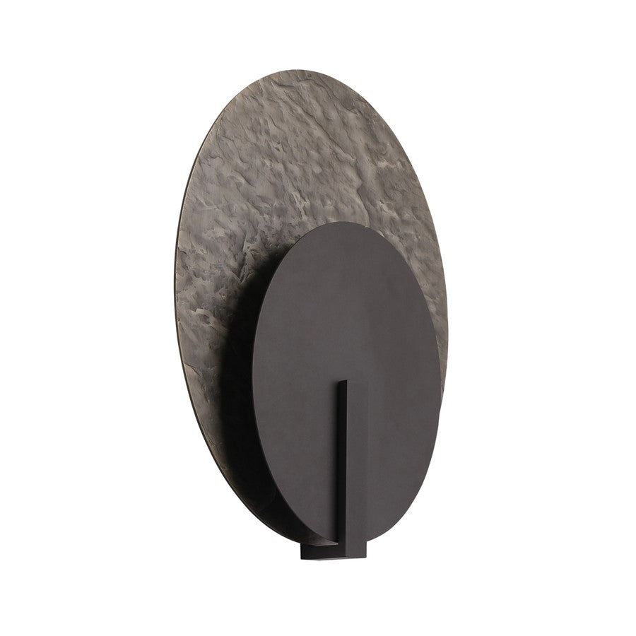 Avenue Lighting Outdoor 23"H Oval 3-CCT LED Wall Sconce, Bronze