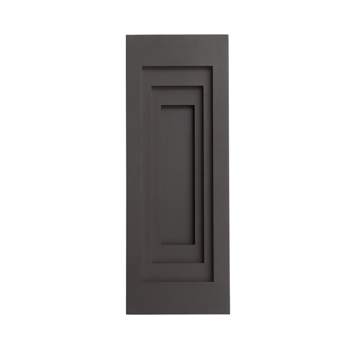 Avenue Outdoor 24"H 3-CCT LED Rectangular Wall Sconce, Bronze