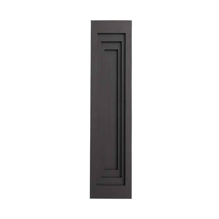 Avenue Outdoor 38"H 3-CCT LED Rectangular Wall Sconce, Bronze