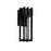 Avenue Lighting Outdoor 16"H Angles LED Wall Sconce, Black
