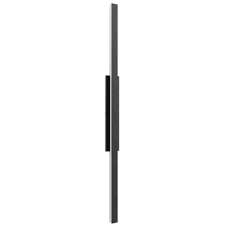 Avenue Lighting Avenue Outdoor 68in LED Outdoor Sconce | Modern Black Aluminum | Entryway & Patio | 5 x 3 x 68 in | Model AV2168-BLK