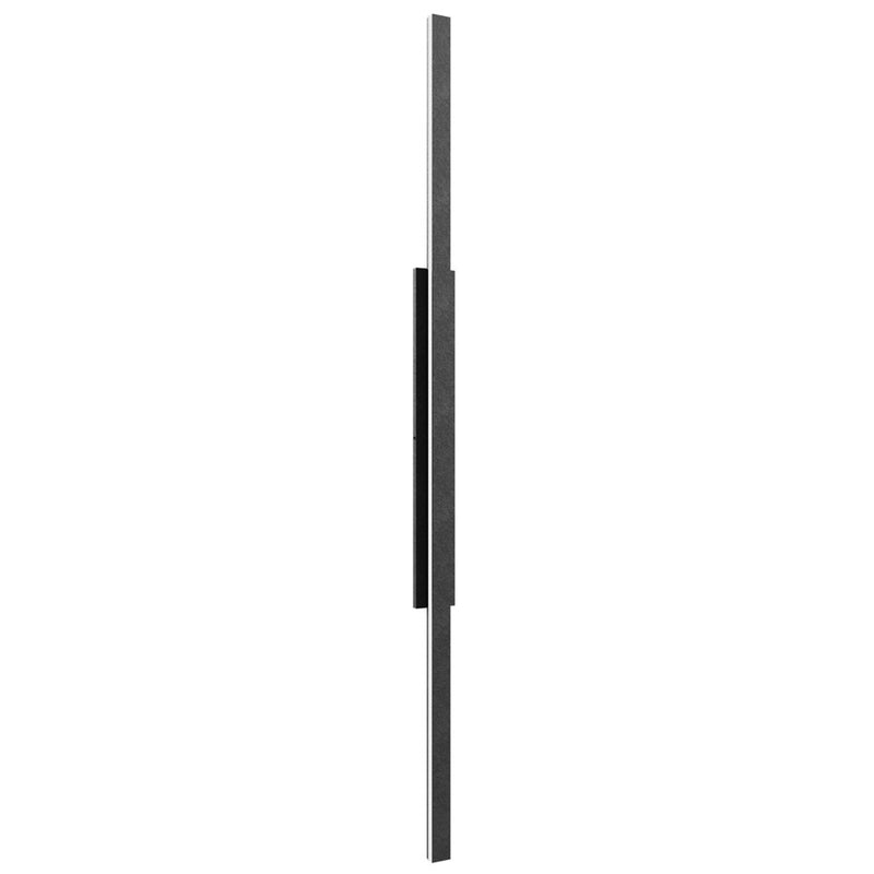 Avenue Lighting Avenue Outdoor 88in LED Sconce | Modern Black Aluminum and Acrylic | Exterior Walls & Covered Patios | Model AV2188-BLK