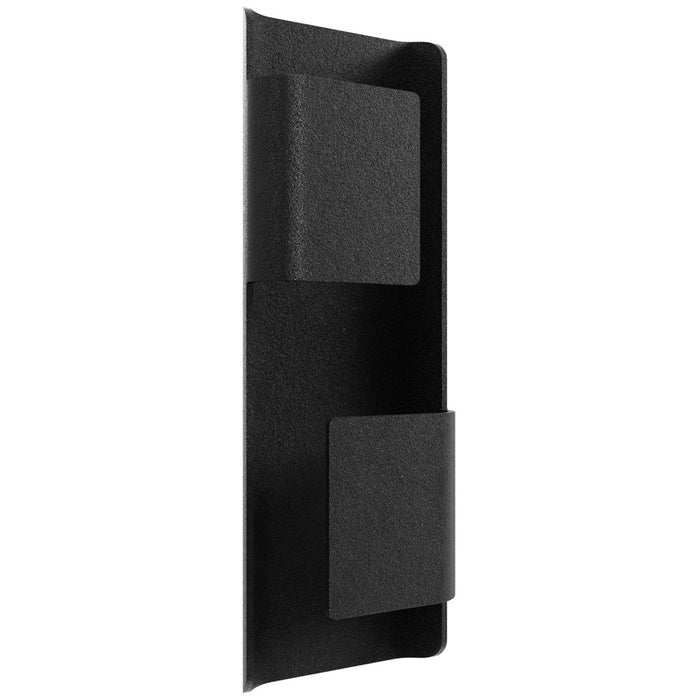 Avenue Lighting Avenue Outdoor LED 18" Outdoor Sconce, Grid Black - AV2418-BLK