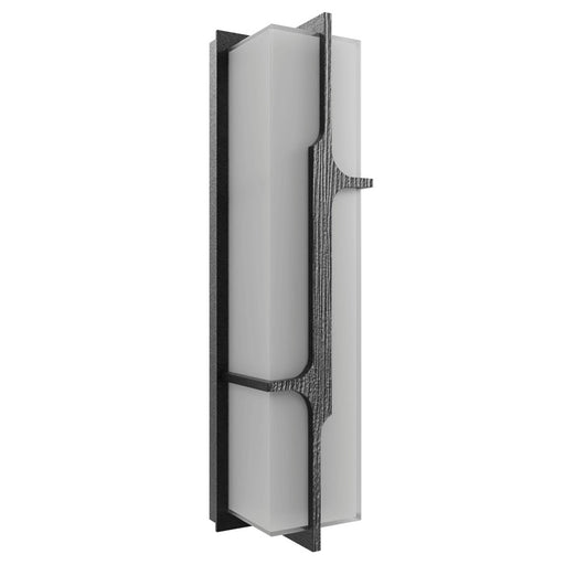 Avenue Lighting Avenue Outdoor LED 24" Sconce, Curved Geo Black - AV2624-BLK