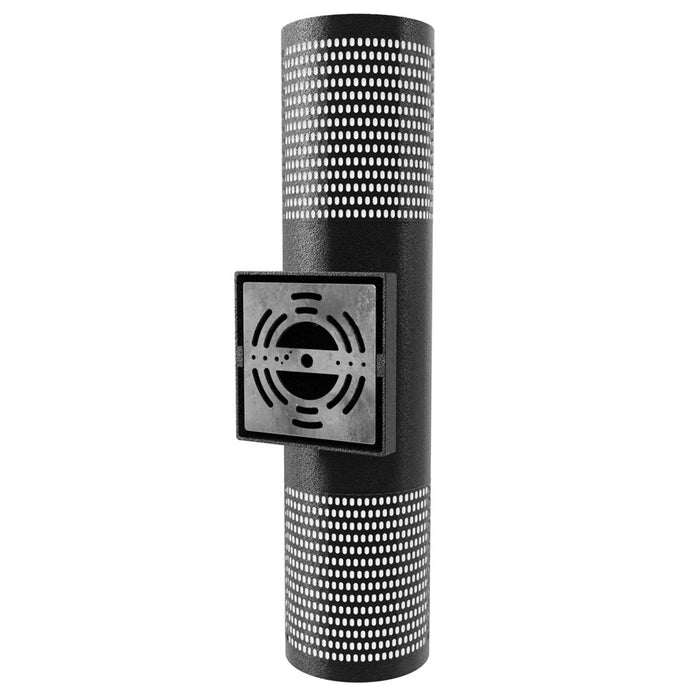 Avenue Lighting Avenue Outdoor LED 18" Cylindrical Sconce, Black