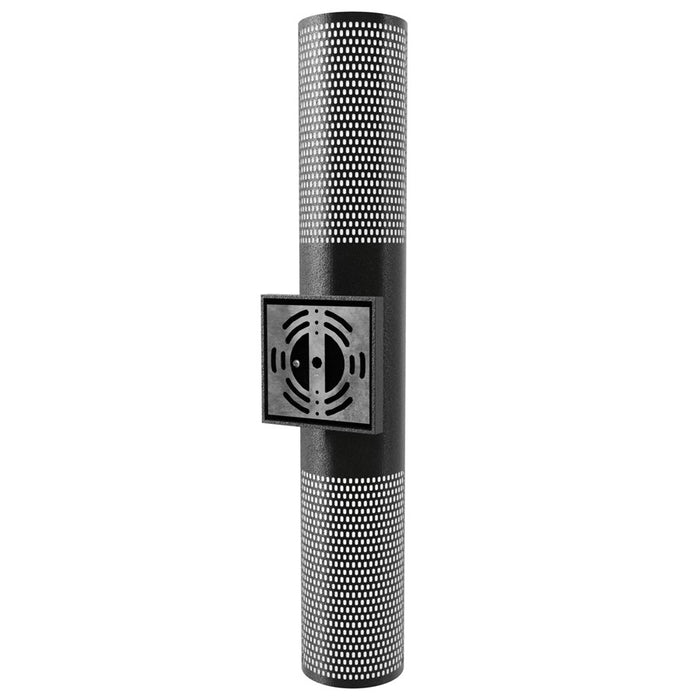 Avenue Lighting Avenue Outdoor LED 24" Cylindrical Sconce, Black