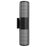 Avenue Lighting LED 18" Cylindrical Sconce, Grid Black - AV2818-BLK
