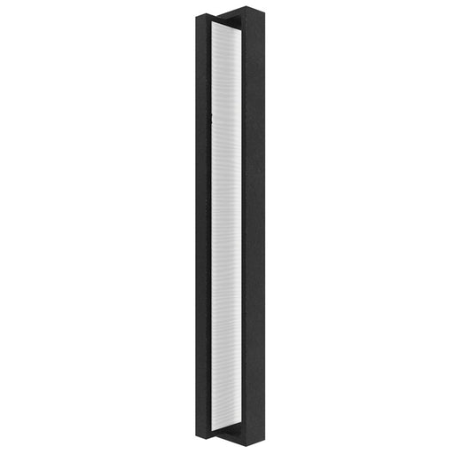 Avenue Avenue Outdoor LED 24" Rectangular Sconce, Black/LED Panel