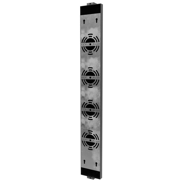 Avenue Avenue Outdoor LED 36" Rectangular Sconce, Black/LED Panel