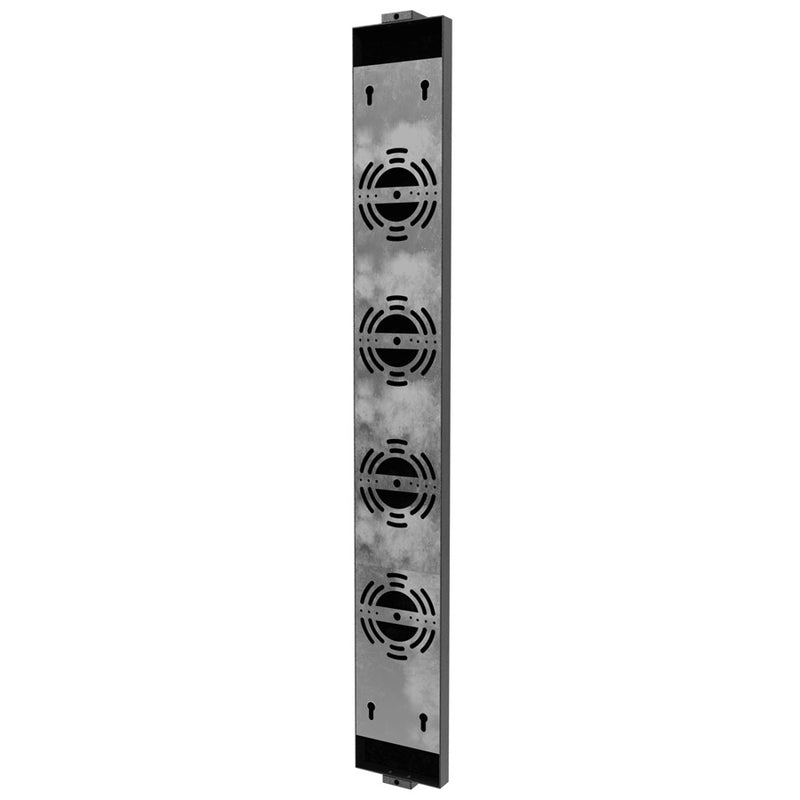 Avenue Avenue Outdoor 36in 1-Light LED Sconce | Modern Black Aluminum and Acrylic | Outdoor Wall Light | 5 x 3 x 36 in | Model AV2936-BLK